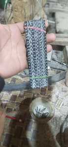 Candado Ovalado de Corazón Tallado en Material Orgánico Dorado al por Mayor, Candado de Pareja Portátil de Estilo Natural para Decoración y Regalo de Boda - Product Image 3