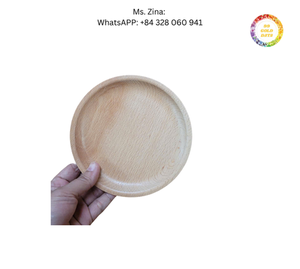 Offre Spéciale Plats à dîner en bois de haute qualité Assiettes Vaisselle en bois Assiettes de restaurant en bois de hêtre - Product Image 6