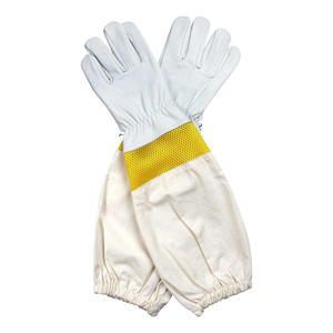 Traje de Apicultura Ventilado de Cuerpo Completo con Guantes y Capucha Redonda Extraíble, Ropa de Seguridad contra Picaduras de Abejas de Apicultores - Product Image 3