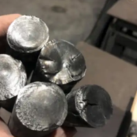 Kualitas Premium pelapis batu bara Bitu penyala cepat briket untuk Barbeque waktu pembakaran panjang debu batu bara bebas gelap untuk arang