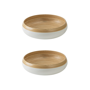 Vente en gros de bols à salade en bambou filé les plus vendus pour servir des aliments, de la vaisselle artisanale, des fournitures de restaurant en provenance du Vietnam - Product Image 3