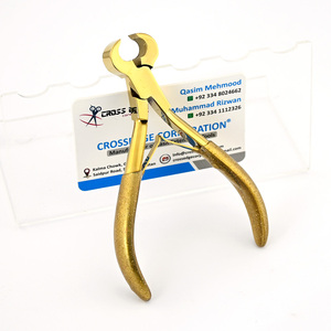 Outil d'extensions de kératine de qualité supérieure Bond Cutter pour le collage des cheveux pendant le processus de pré-installation Couleur or personnalisée - Product Image 1