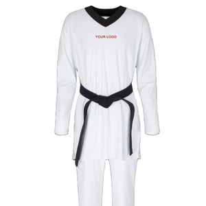 Uniforme de Taekwondo personalizado de calidad superior Último diseño en todos los tamaños para ropa de artes marciales disponible en varios colores - Product Image 1