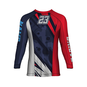 Maillot de cyclisme de descente personnalisé en sublimation pour équipe, maillot à manches longues personnalisé pour le suivi - Product Image 6