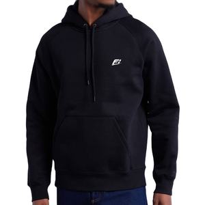 Sudadera con Capucha Negra al por Mayor, Proveedor Estadounidense, Ropa Urbana Y2K, Informal, Mezcla de Algodón, Manga Larga, Fabricante de Ropa B2B - Product Image 1