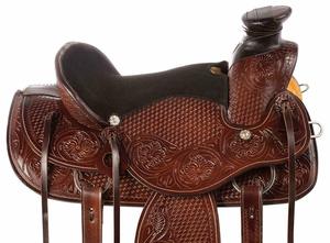 ADEEFA selle anglaise/occidentale marron de qualité supérieure en cuir pur fait à la main taille personnalisée équitation dans le monde Offre Spéciale à l'exportation - Product Image 3