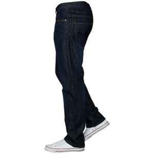 Pantalones vaqueros rectos de cintura alta con estampado Vintage para hombre, pantalones ligeros duraderos transpirables y elegantes para la comodidad y el estilo cotidianos - Product Image 4