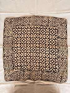 Black Color Very Unique Print Bagru Dabu Hand Made Block Printed 100% Organic Pure Cotton <b>Bandanas</b> for Women Wholesale Price - Product Image 2