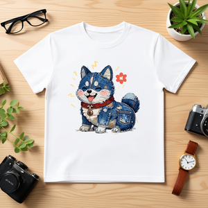 T-Shirt Unisex 100% Cotone Stile Casual 210GSM Stampa Personalizzata Serigrafica Fornitura ODM Stampa DTG - Product Image 3