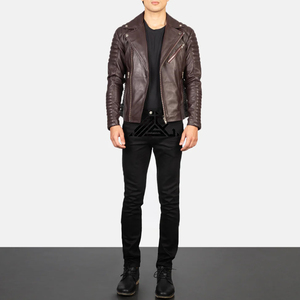 Recién llegado, chaqueta clásica de cuero para hombre con cierre frontal de cremallera y material duradero, ideal para revendedores de boutique - Product Image 3