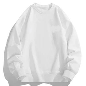 เสื้อสวมหัวคอลูกเรือผ้าฝ้าย100% มีกระเป๋าแบบปกติระบายอากาศได้ดีชุดทำงานฤดูหนาว OEM ตามสั่ง380Gsm - Product Image 6