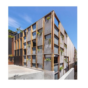 Nhiệm vụ nặng nề FRP lưới lưới Micro Grating composite nhựa đi bộ bên sàn Bảng điều khiển chống ăn mòn trang trại công nghiệp sử dụng Việt Nam - Product Image 3