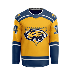 Camisetas de Hockey sobre Hielo Transpirables, Ecológicas, de Secado Rápido, con Logotipo Personalizado Sublimado, para Entrenamiento Diario y Competencia - Product Image 6