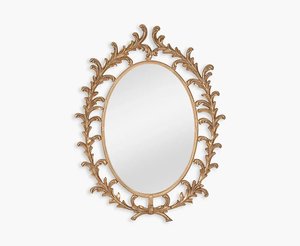 Natural finished hardwood <b>mirror</b> <b>frames</b> with antique craftsmanship ideal for both classic and modern homes - Product Image 5