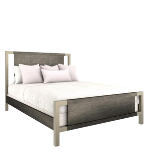 Meubles de chambre à coucher vietnamiens de qualité supérieure Lit en bois de haute qualité avec tête de lit à armature en métal conçu pour les acheteurs internationaux - Product Image 4