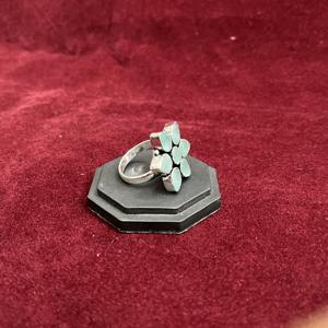 Anillo de Plata Oxidada con Flor Bohemia para Regalo Infantil - Product Image 5