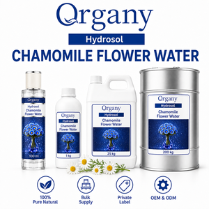 Agua de Manzanilla Turca Pura, Hidrosol de Matricaria Chamomilla, Destilado al Vapor, Cosmético al por Mayor, Marca Privada OEM, para Piel Sensible - Product Image 1