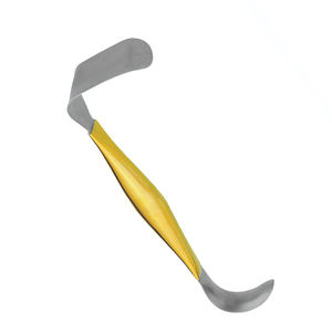 La última fuente de alimentación manual Retractor quirúrgico Nueva cirugía plástica Retractor de mama con sillín Gancho de piel espinal Acero inoxidable - Product Image 5