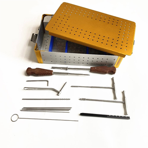 Kit de Instrumentos Ortopédicos Manuales Surgi Right para Tornillos Canulados, Guía de Pines y Broca de 4.5mm, 6.5mm, 7.3mm para Cirugía de Trauma y Ortopedia - Product Image 5