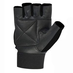 Heavy Gym Workout Gloves Heavy Duty New Arrival Wrist <b>Support</b> Half <b>Finger</b> Weightlifting Gloves - Product Image 2