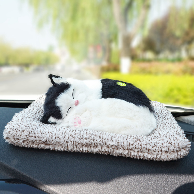 Black-spotted Cow Cat/Bamboo Charcoal Cat 20cm