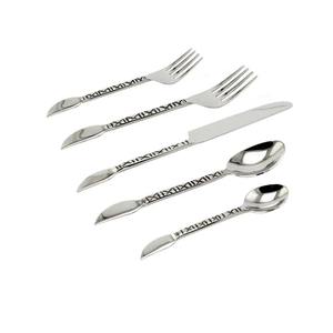 High Quality Amazing Handle <b>Cutlery</b> <b>Set</b> Stainless Steel Flatware <b>Sets</b> From Indian Manufacturer Housewarming Gifts - Product Image 5