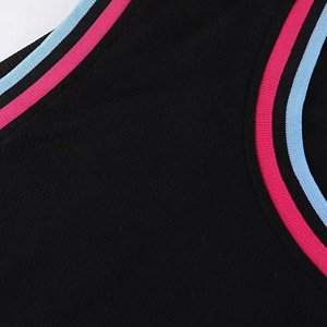 Venta al por mayor de uniformes de baloncesto de equipo personalizados patrón de sublimación diseño libre tu propia camiseta de baloncesto - Product Image 4