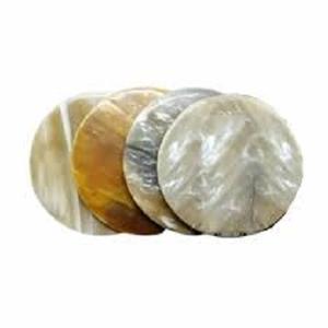 Wholesale Hand Finished Natural Buffalo Horn <b>Coasters</b> Mat <b>With</b> Horn <b>Holder</b> Best Quality Kitchenware Tabletop Sublimation <b>Coaster</b> - Product Image 4