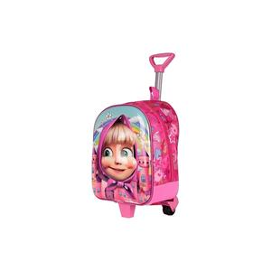 Masha passeggino asilo nido zaino borsa bambini valigia