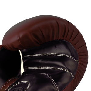 Guantes de boxeo de piel de vaca auténtica con estampado personalizado 2025, guantes de cuero al por mayor hechos en Pakistán, guantes de boxeo aplicables al aire libre - Product Image 6