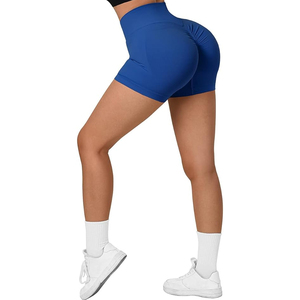 Shorts de compression de yoga personnalisés pour les femmes vente en gros à bas prix personnalisé gym sport fitness - Product Image 1