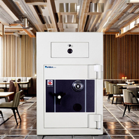 Coffre-fort en acier ignifuge de taille moyenne pour restaurants et QSR à fort volume de trafic, idéal pour la gestion quotidienne rapide de la trésorerie DT-150