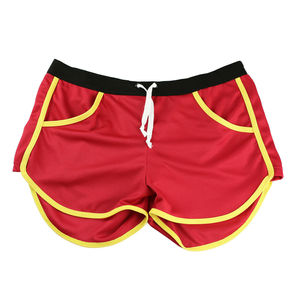 2025 último estilo nueva llegada impresión sublimada completa negro con cordón blanco pantalones cortos de tabla de Surf pantalones cortos de baño para Unisex - Product Image 4