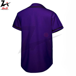 Nuevos uniformes de béisbol impresos personalizados Ropa de béisbol al por mayor de alta calidad con diseños innovadores 100% Poliéster transpirable - Product Image 3