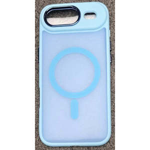เคสใส iPhone 17 Air พร้อมวงแหวนแม่เหล็ก สีฟ้า - Product Image 1
