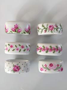 Vente en gros de ronds de serviette de décoration de table d'hôtel porte-serviettes en pierre de marbre naturel pour décoration de fête de mariage - Product Image 3