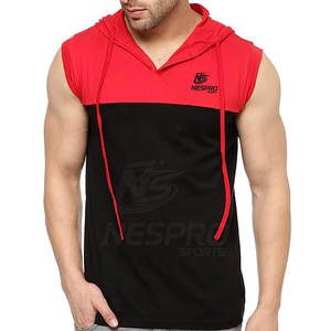 Pullover <b>Men</b> <b>Hoodies</b> Fashion New Design Durable <b>Hoodies</b> Wholesale <b>Men</b> <b>Sleeveless</b> <b>Hoodies</b> For Sale - Product Image 1