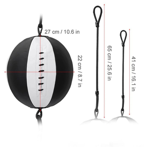 Bolsa de boxeo inflable, bolas de velocidad para reflejos, entrenamiento de Fitness, Bola de velocidad de boxeo de doble extremo - Product Image 2