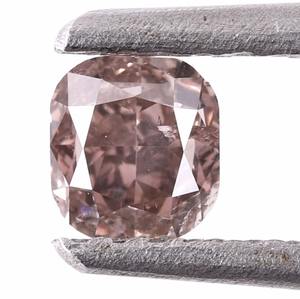 Diamant de laboratoire cultivé de couleur brun rose fantaisie certifié IGI fait à la main pour la fabrication de bijoux, pierre en vrac à bas prix - Product Image 1