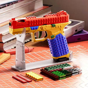 For <b>Lego</b> Electronic Toy Pistolet Billes ABS Plastic Soft Material Battery Powered Shooting Function - Product Image 2