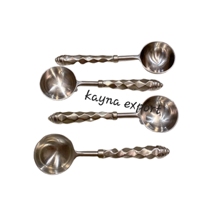 Cuchara para Servir Helado de Metal, Chapada en Oro, Pulido Espejo, Cuchara Grande para Bar de Helados, Cuchara de Restaurante, Cubiertos de la Mejor Calidad para Cocina - Product Image 6