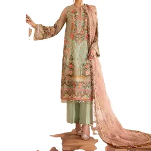 Новая Летняя коллекция 2024 Shalwar Kameez и газон Kurti с тяжелой вышивкой, Лучшая цена по фабрике, Доступная роскошь