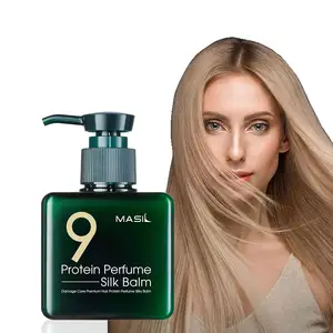 Корейский личный уход прямые увлажняющие средства для укладки волос протеин эссенция и косметические средства Masil 9 протеиновый парфюмерный Шелковый бальзам