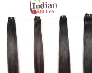 100% qualité brute non transformés paquets de cheveux vierges cambodgiens cuticule aligné Double trame Extensions de force de cheveux humains indiens - Product Image 1
