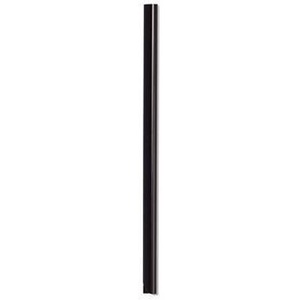 Durable DIN A4 Plastic Black Clamping Rail 100-Piece Pack Premium Clips - Product Image 1