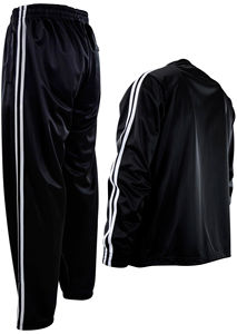 Survêtement en molleton respirant à séchage rapide en polyester, taille plus, avec logo personnalisé, imprimé, écologique, pour homme - Product Image 3