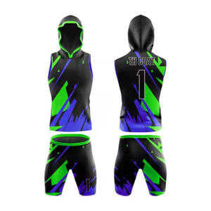 Professional American Flag <b>Football</b> Uniforms High Quality 7V7 Uniform For Training Sublimation Customize <b>Football</b> Uniform - Product Image 6