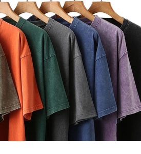 T-shirts grande taille pour hommes col en O à manches courtes en tricot anti-boulochage fabriqués au Bangladesh - Product Image 4