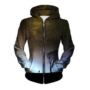 Ropa de calle de gran tamaño para Hombre Sudaderas con capucha personalizadas de alta calidad 100% algodón peso pesado con impresión de logotipo para otoño - Product Image 3