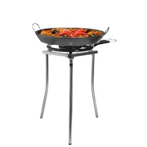Regolabile 50x50x70 cm in metallo zincato Paella treppiede Stand durevole e stabile cucina spagnola pentole da esterno - Product Image 3
